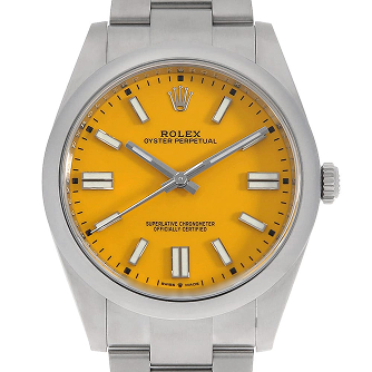 Rolex Oyster Perpetual 41 124300 Yellow
