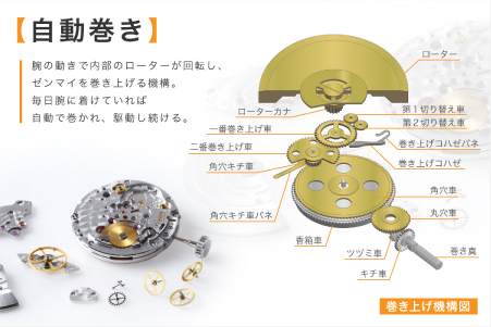 Automatic winding wristwatch
